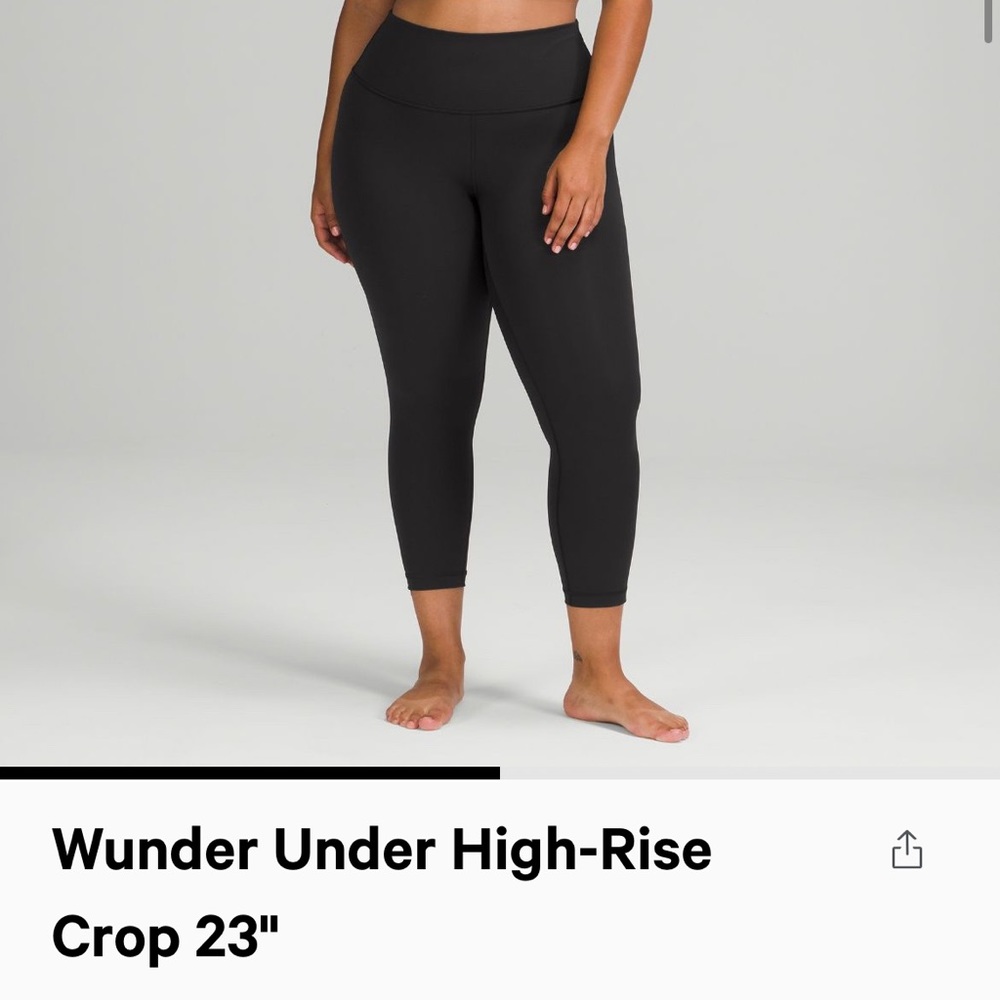 Size 6 23” Wunder Under Lightly worn